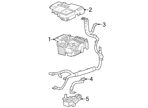 2025 Chevy Trax Battery Cables Diagram