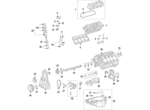 2022 GMC Savana 3500 Variable Valve Timing Diagram
