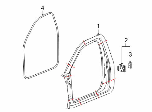 2014 Chevy Silverado 1500 Uniside Diagram