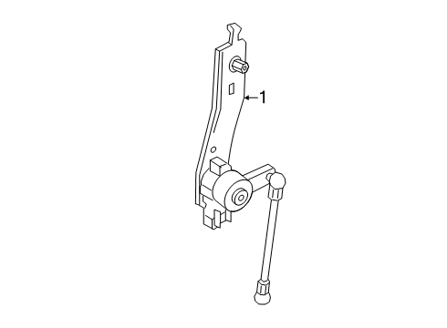 2018 Buick LaCrosse Ride Control Components Diagram