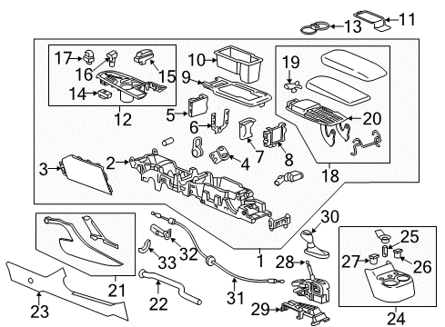 2019 Chevy Volt Switches Diagram