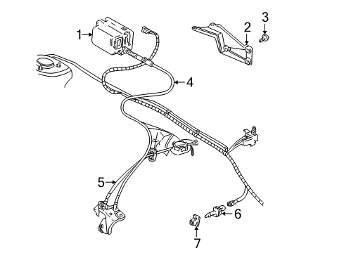 1995 Pontiac Sunfire Cruise Control System Diagram 2 - Thumbnail