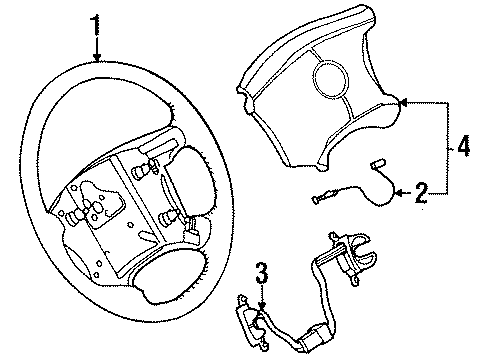 1996 Cadillac Eldorado Switches Diagram 4 - Thumbnail