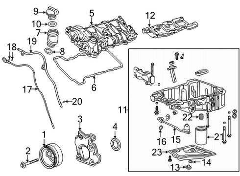 2024 Cadillac CT5 Senders Diagram