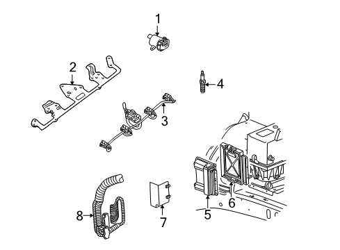 2005 Buick Rainier Ignition System Diagram
