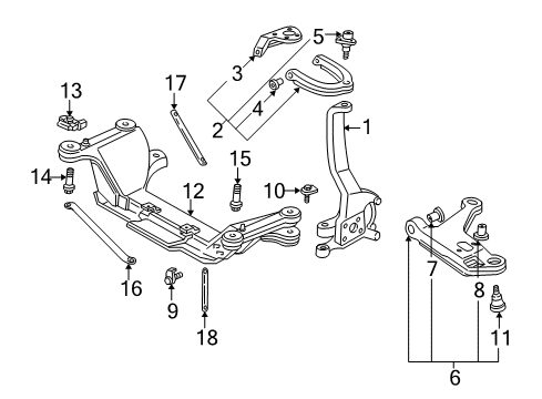 2002 Chevy Camaro Front Suspension Components Diagram