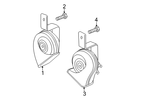 2016 Chevy SS Horn Diagram
