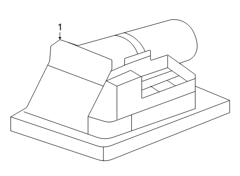 2025 Cadillac OPTIQ License Lamps Diagram