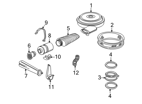 1995 Chevy C1500 Filters Diagram
