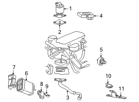 1998 Chevy Malibu EGR System Diagram