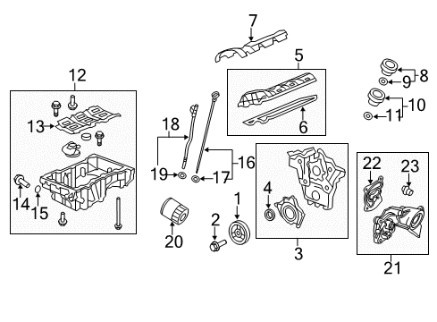 2011 GMC Terrain Cylinder Head & Valves Diagram 2 - Thumbnail