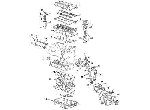 2009 Saturn Vue Balance Shafts Diagram
