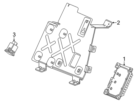 2025 Chevy Corvette Electrical Components Diagram 13 - Thumbnail
