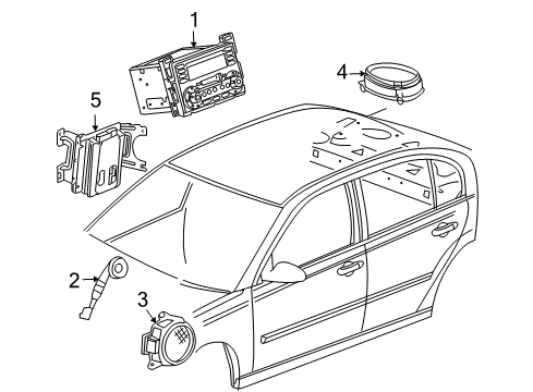 2007 Pontiac G6 Sound System Diagram