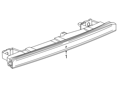 2025 Chevy Equinox High Mount Lamps Diagram