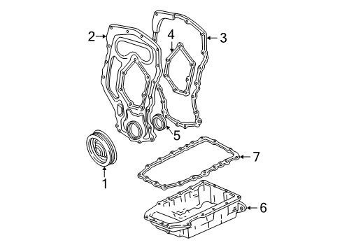 1999 Chevy Malibu Engine Parts Diagram