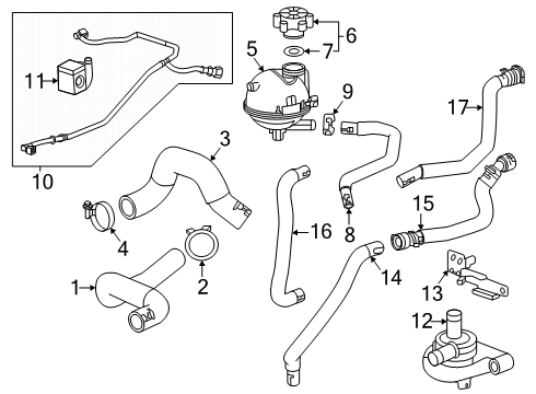 2024 Buick Envista Cooling System Diagram