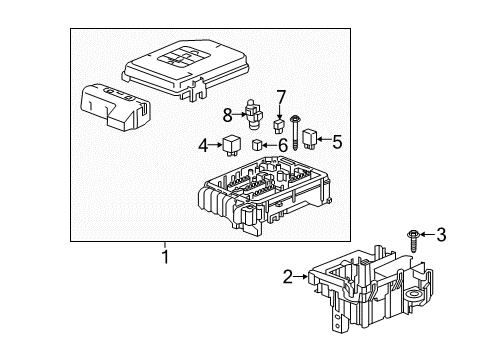 2023 Chevy Equinox Fuse Box Diagram