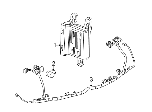 2013 Chevy Camaro Electrical Components Diagram