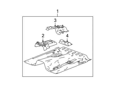 2008 Chevy Colorado Floor Diagram 3 - Thumbnail
