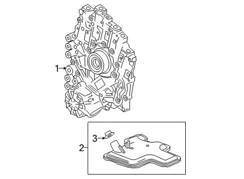 2018 GMC Terrain Pump Assembly Diagram for 24042236