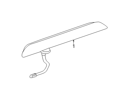 2013 Chevy Camaro High Mount Lamps Diagram