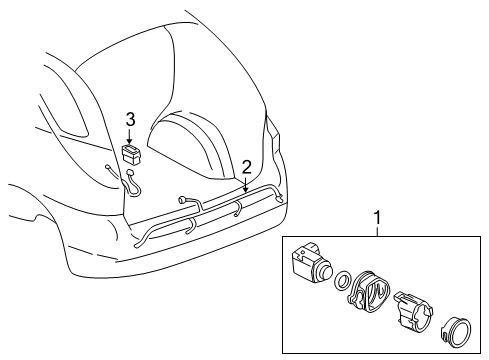 2004 Buick Rendezvous Electrical Components Diagram 3 - Thumbnail