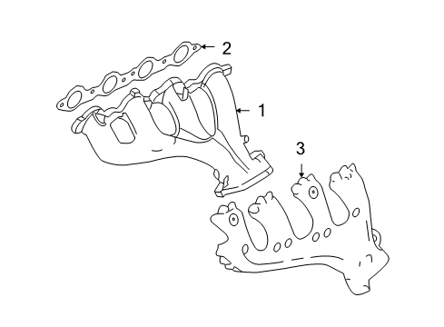 2009 Chevy Corvette Exhaust Manifold Diagram 2 - Thumbnail