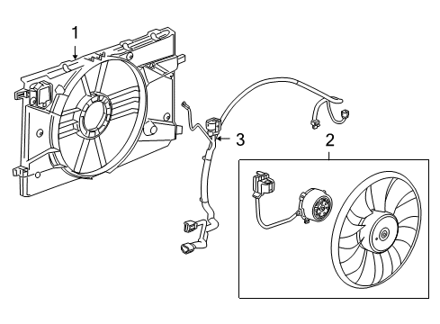 2013 Chevy Cruze Cooling Fan Diagram 2 - Thumbnail
