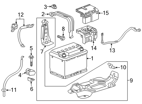 2019 Chevy Malibu Battery Diagram