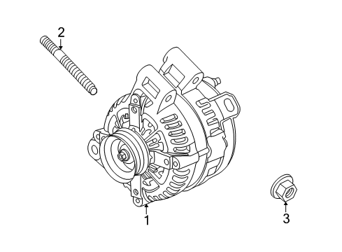 2007 Saturn Outlook Alternator Diagram