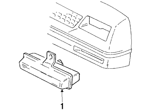 1987 Chevy Monte Carlo Park Lamps Diagram