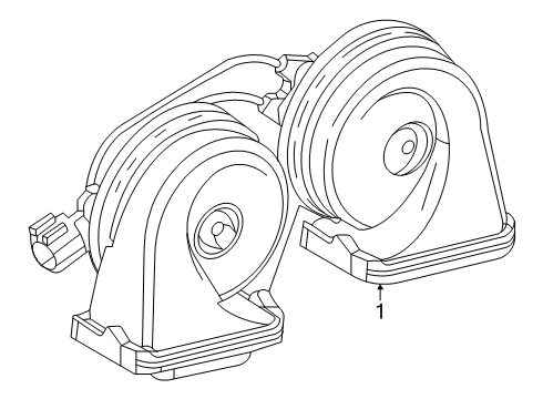 2024 Chevy Blazer EV Horn Diagram