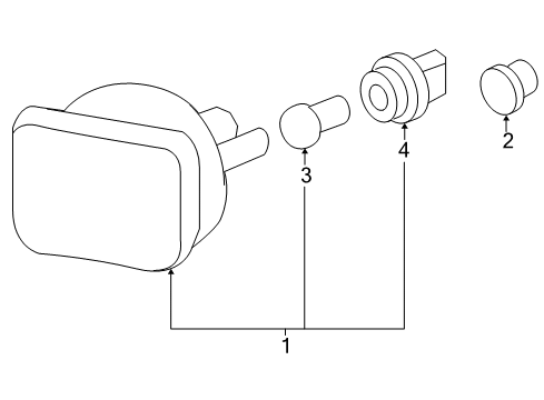 2006 Pontiac Montana Daytime Running Lamp Components Diagram