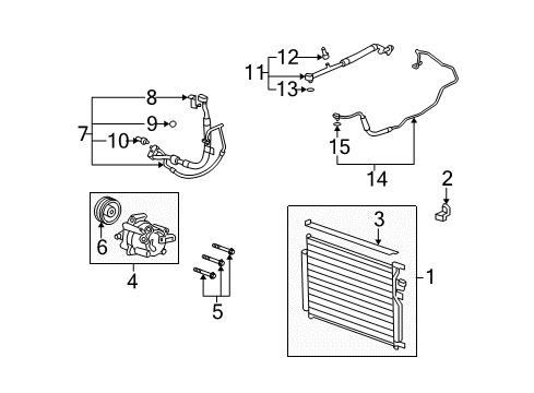 Connector Kit, Chassis Electrical, Black Diagram for 88953303