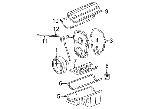 2006 Chevy Suburban 2500 Engine Parts Diagram