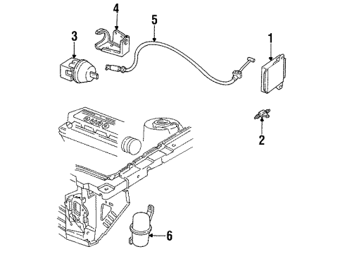 1994 Buick Skylark Cruise Control System Diagram 2 - Thumbnail