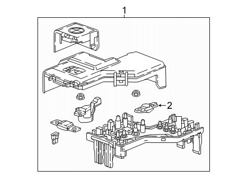 2024 Chevy Traverse Fuse & Relay Diagram