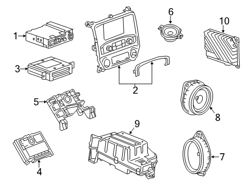 2015 Chevy Silverado 2500 HD Sound System Diagram