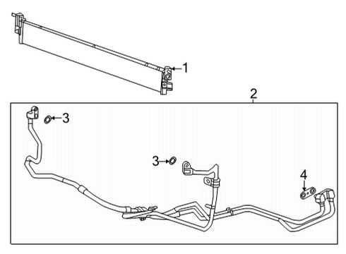 2025 Chevy Suburban Trans Oil Cooler Diagram 2 - Thumbnail