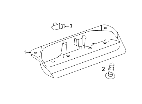 2015 Chevy Sonic High Mount Lamps Diagram