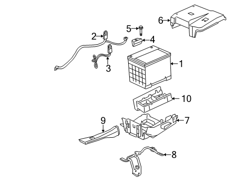 2007 Pontiac G6 Battery Diagram