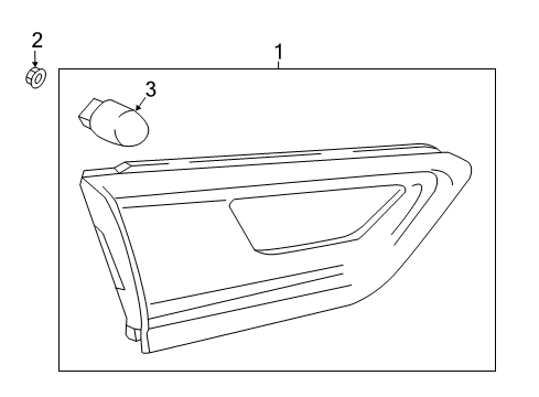 2025 Chevy Malibu Bulbs Diagram 3 - Thumbnail