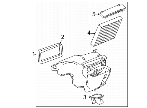 2025 Chevy Corvette Air Inlet Diagram