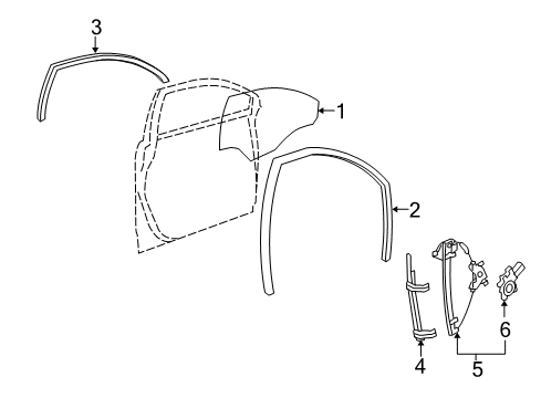 2010 Saturn Vue Front Door Diagram