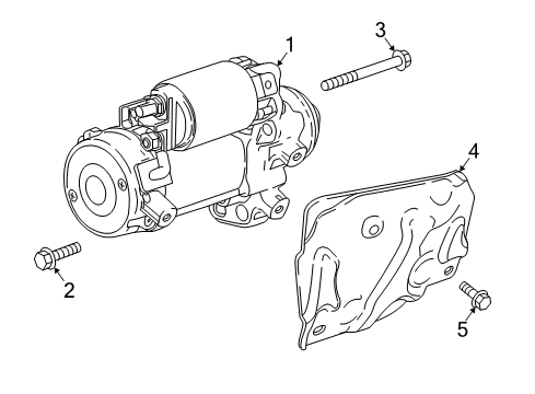 2020 Buick Regal Sportback Starter Diagram 2 - Thumbnail