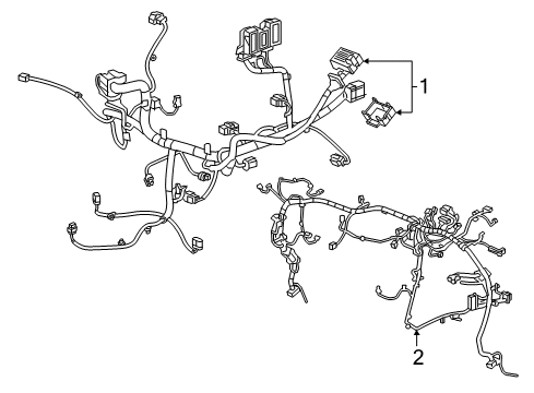 2022 Chevy Bolt EV Wiring Harness Diagram