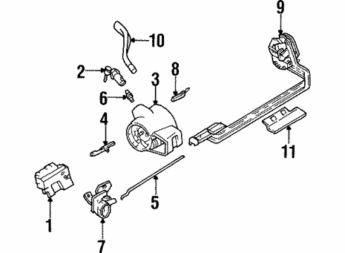 1992 Chevy Beretta Ignition Lock Diagram