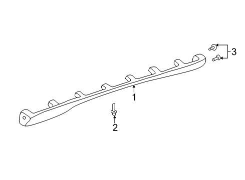 2000 Pontiac Sunfire Exterior Trim - Pillars Diagram 2 - Thumbnail