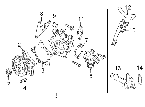 2017 Chevy Volt Water Pump Diagram